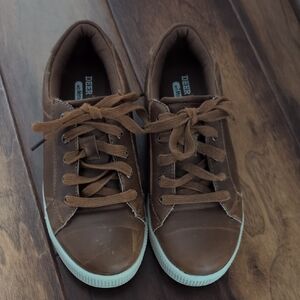 Deer Stags Brown Kids Dress Shoes